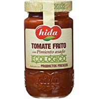 Hida Tomate Frito con Pimiento Asado Ecológico - Paquete de 6 x 350 gr - Total: 2100 gr